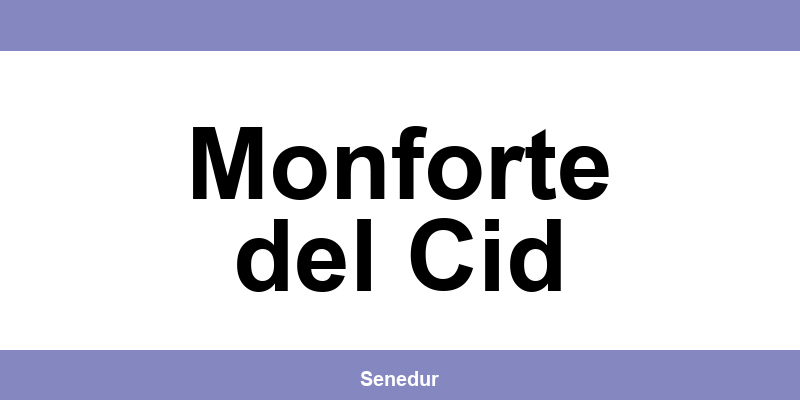 Teléfono directo de la oficina SEUR en Monforte del Cid